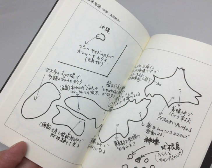 高田純次さんの肉筆、筆跡